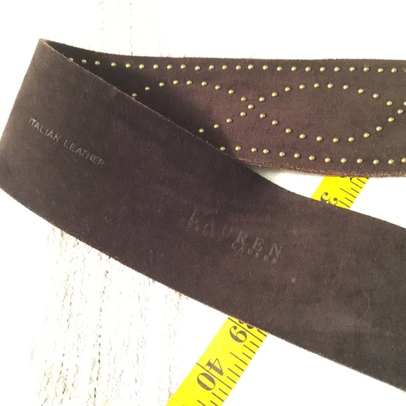 Ralph Lauren Italian Leather Belt / Medium - Picture 7 of 8